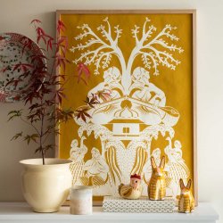 Bungalow p�skepynt dekorationshare Honey