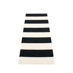 Pappelina Bob lber med vvet kant - black/vanilla