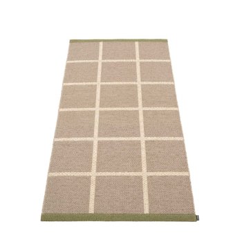 Pappelina Criss lber med vvet kant - potato/cream/pine