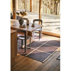 Pappelina Criss lber med vvet kant - burgundy/cream/cream