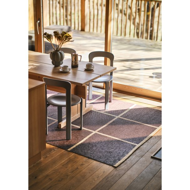 Pappelina Criss lber med vvet kant - burgundy/cream/cream