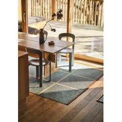 Pappelina Criss lber med vvet kant - haze/cream/rust