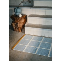 Pappelina Criss Pop mtte 70x100 cm - blue fog/vanilla/ochre