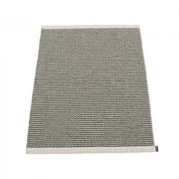 Pappelina Mono mtte med kant - charcoal