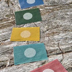 Pappelina Vera Pop mtte 50x70cm - mustard/pale yellow