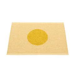 Pappelina Vera Pop mtte 50x70cm - mustard/pale yellow