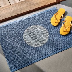 Pappelina Vera Pop mtte 50x70cm - river blue/fog blue