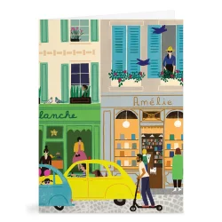 Gave�ske med 16 kort og kuverter - Parisian life