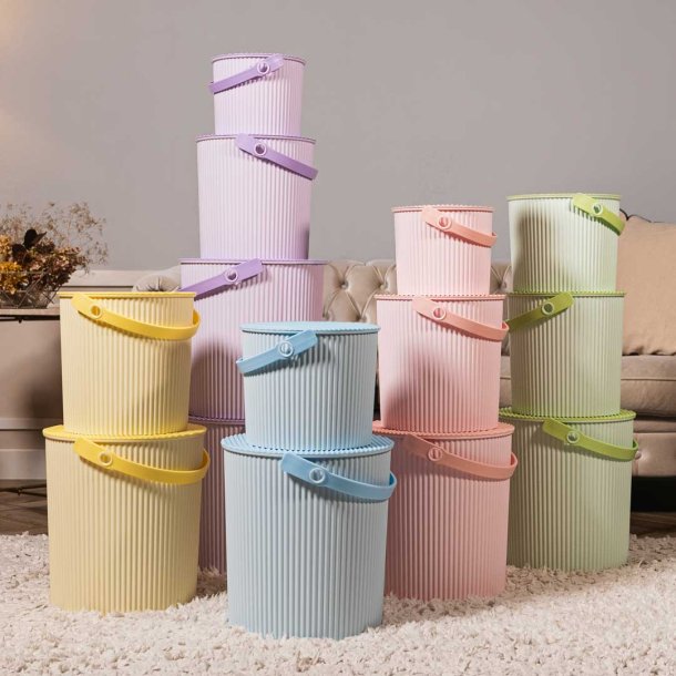 Hachiman Omnioutil japansk spand macarons - peach