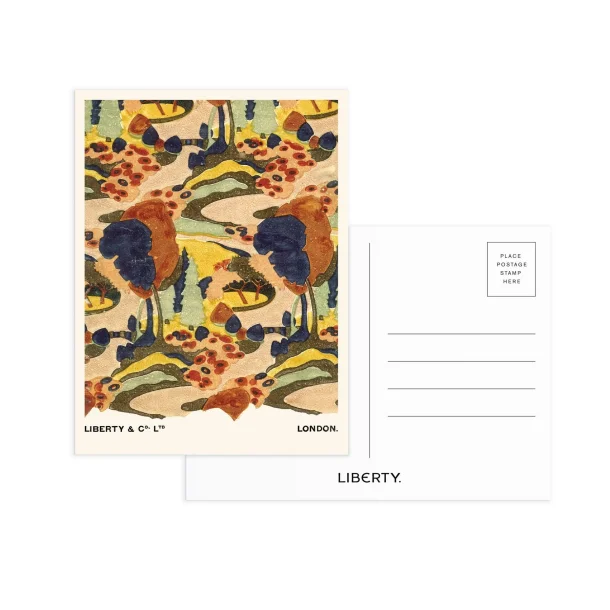 Postkort bog med 10 postkort - Liberty