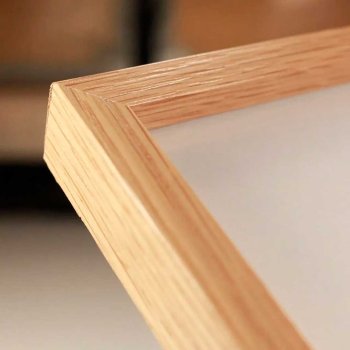 Ramme i egetr - 61x61 cm