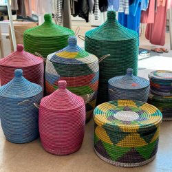 Vasketjskurv med hjt lg Senegal - lime