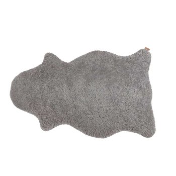 Shepherd luxus lammeskind 98x67 cm - mono grey 