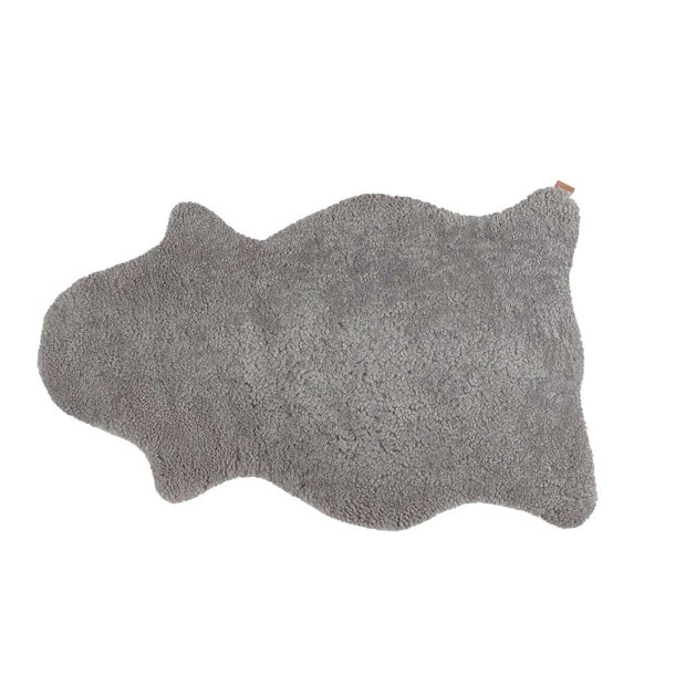 Shepherd luxus lammeskind 98x67 cm - mono grey 