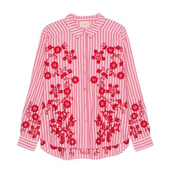 Sissel Edelbo Cora shirt - Red Flower
