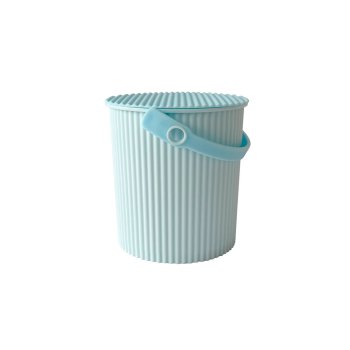 Japansk spand med lg baby - soda blue 