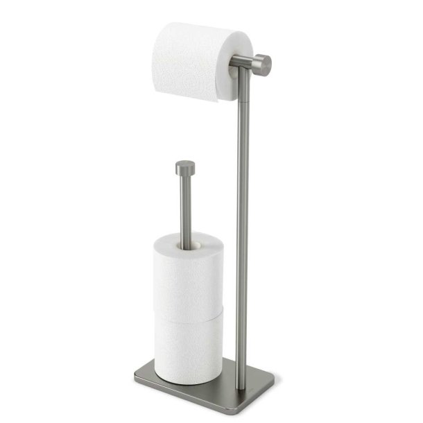 Toiletrulleholder fritstende - metal