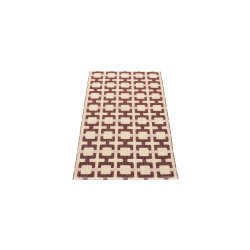 Pappelina Tom l�ber - burgundy/cream/pale rose