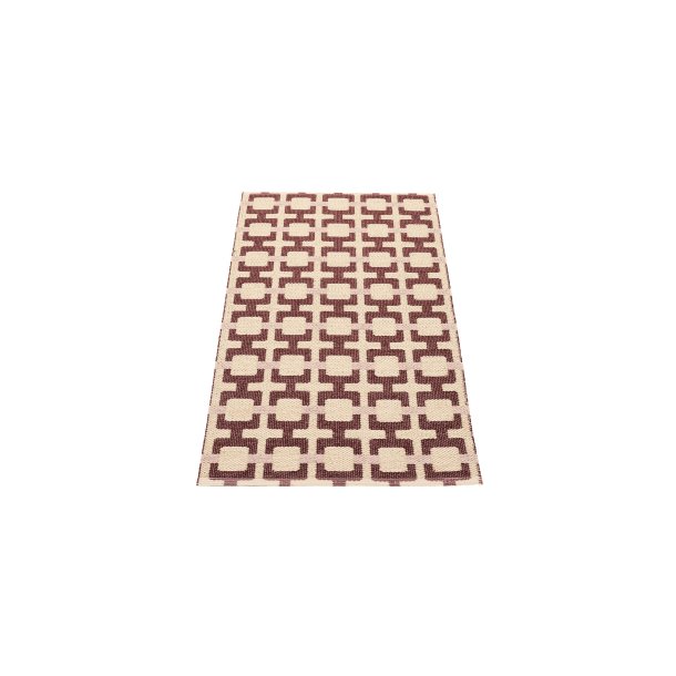Pappelina Tom l�ber - burgundy/cream/pale rose