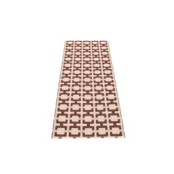 Pappelina Tom l�ber - burgundy/cream/pale rose