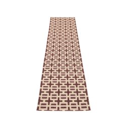 Pappelina Tom l�ber - burgundy/cream/pale rose