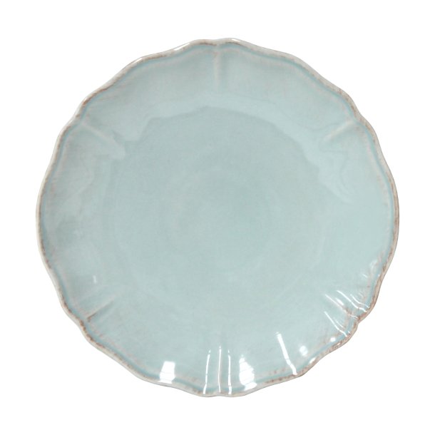 Alentejo middagstallerken 27 cm - turquoise - 6 stk