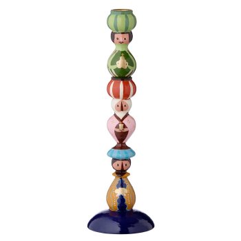 Bungalow lysestage - Tre vise m�nd mix - H33cm