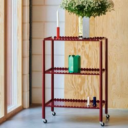 Hay Arcs Trolley - High Auburn Red