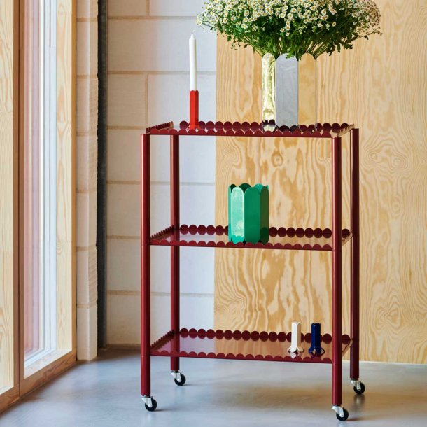 Hay Arcs Trolley - High Auburn Red