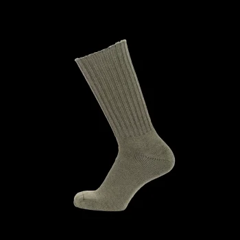 Cai uldstrmper i bld og varm uld - olive green