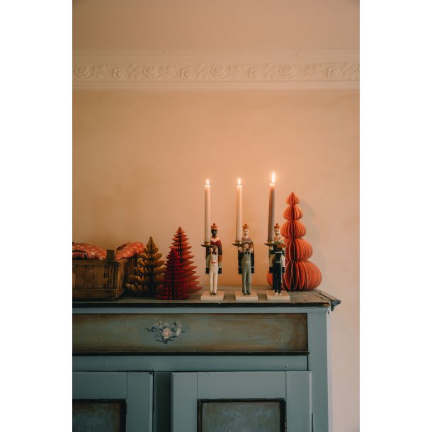 Bungalow lysestager - De tre vise m�nd - smoke