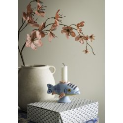 Bungalow lysestage - Fish soft blue