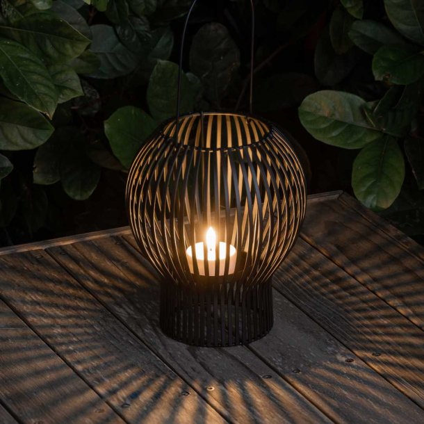 Uyuni Upside Down lanterne udend�rs - black small