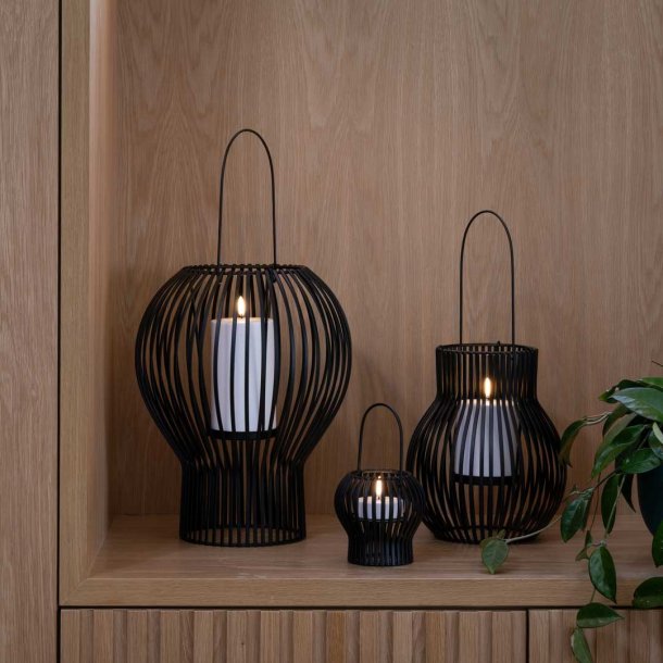 Uyuni Upside Down lanterne udend�rs - black large