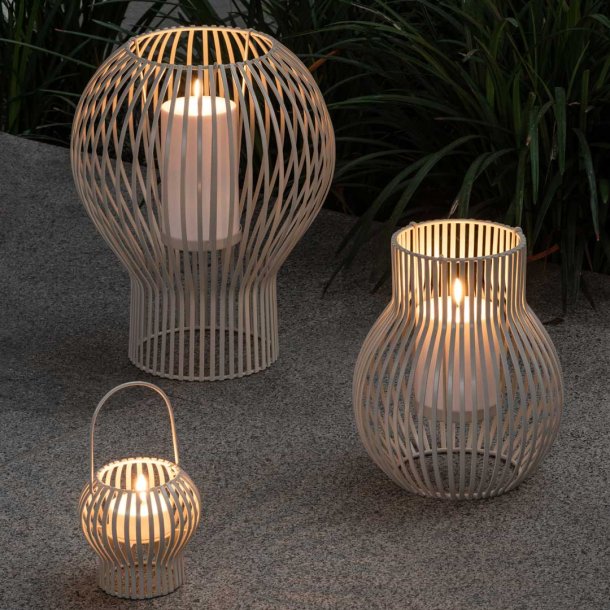 Uyuni Upside Down lanterne udend�rs - grey large