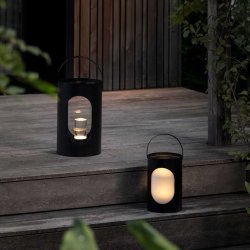 Ekta Living lighthouse lanterne - black large