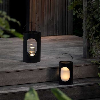 Ekta Living lighthouse lanterne - black large