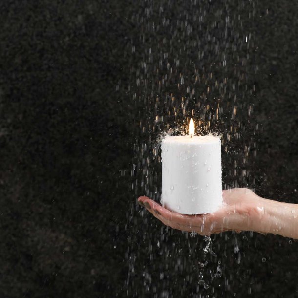 Uyuni LED udend�rs kronelys �2,3 x H25 cm (excl. v�ge) - 2 stk