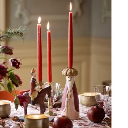 Lysestager golden Agra - st med 2