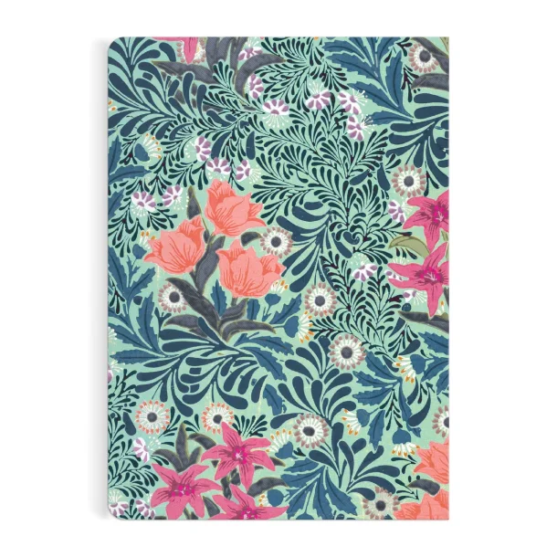 Notesbog Liberty broderet - William Morris Bower