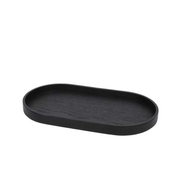 Ekta Wood Tray medium - black oak