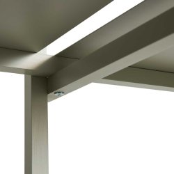 HAY Woody Shelving Smokey Grey beech frame 2.0-Column Low