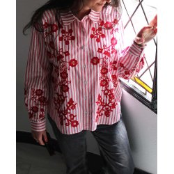 Sissel Edelbo Cora shirt - Red Flower